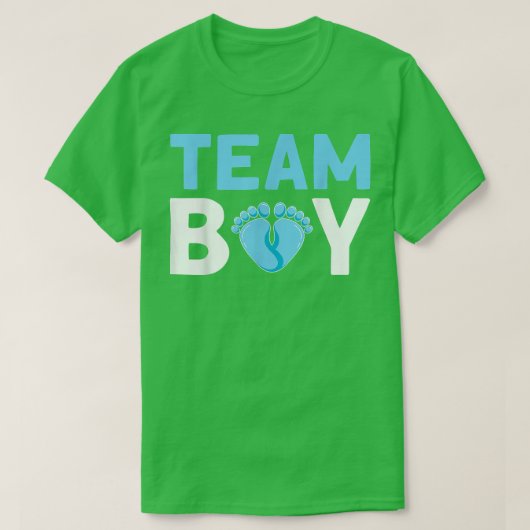 Team Boy Gender onthullen 673 T-shirt (Design voorkant)