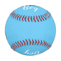 Team Boy Gender onthulling Baseball