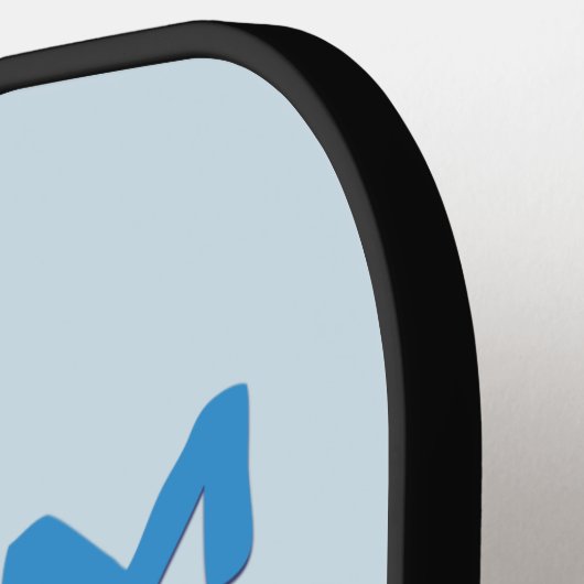 Team Boy met Necktie Gender onthulling Pickleball Paddle (Links Detail)