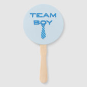 Team Boy met Necktie Handwaaier (Achterkant)