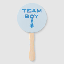 Team Boy met Necktie Handwaaier