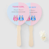 Team Boy of Team Meisje Uil Geslacht onthullen Dou Handwaaier