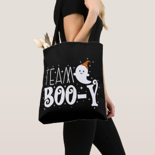 Team Boy, oktober Halloween Geslacht Onthullen Ges Tote Bag