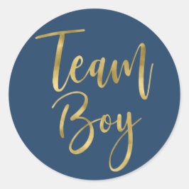 Team Boy Ronde Sticker