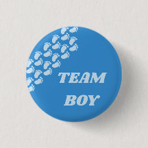 Team Boy Team Girl Voetafdruk Ontwerp voor Geslach