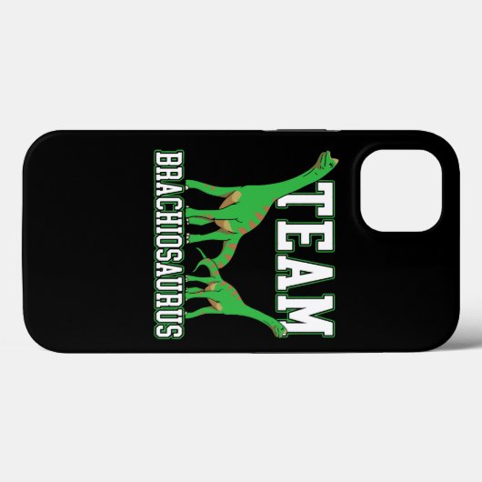 Team Brachiousaurus Dinosaur Future Paleontoloog Case-Mate iPhone Case (Achterkant (horizontaal))
