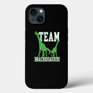 Team Brachiousaurus Dinosaur Toekomstige Paleontol iPhone 13 Hoesje