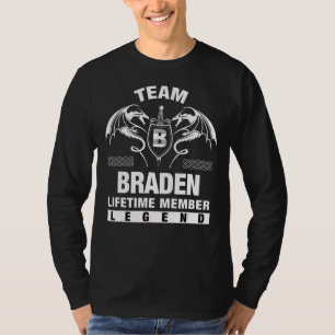 Team Braden Levenslang Lid T-shirt