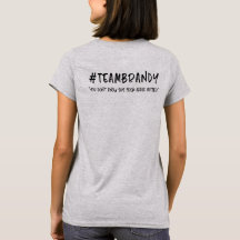 Team Brandy t-shirt - Apple Butter