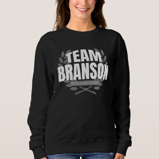 Team Branson Proud Family Member Branson Trui (Voorkant)
