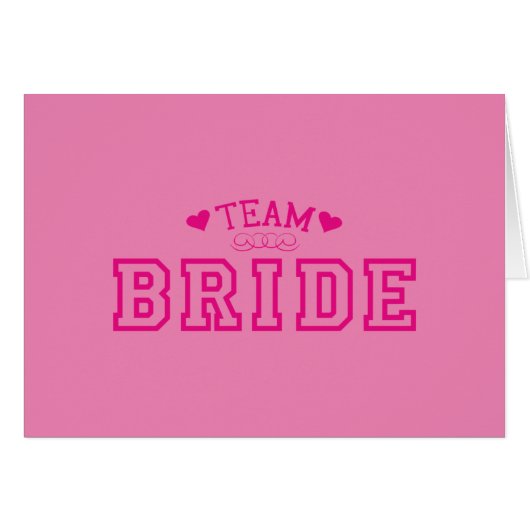 Team Bride (Voorkant Horizontaal)