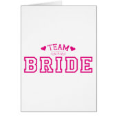 Team Bride (Voorkant)