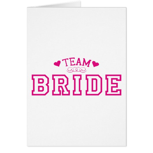 Team Bride (Voorkant)