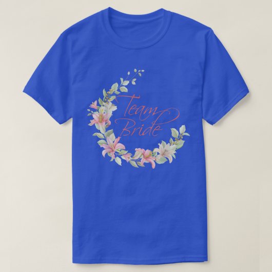 Team Bride1173 T-shirt (Design voorkant)