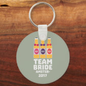 Team Bride Amsterdam 2017 Sleutelhanger (Voorkant)