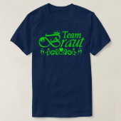 Team Bride bachelor party green T-shirt (Design voorkant)