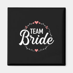 Team Bride Bachelorette Magneet