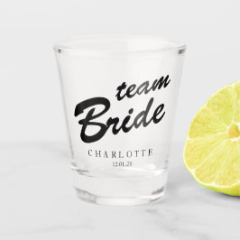 Team Bride Bachelorette Party Persoonlijk Shot Glas