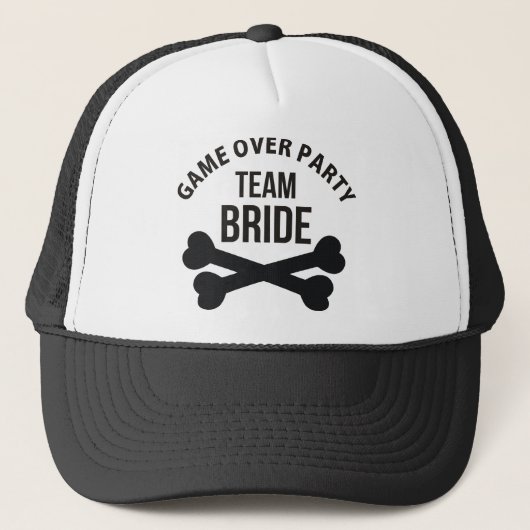 Team Bride - Bachelorette Party Trucker Pet (Voorkant)