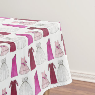 TEAM BRIDE Bridal Party Bridesmaid Flowergirl Tafelkleed