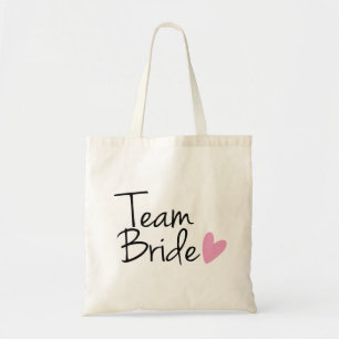 "Team Bride" Bridesmaid Tote Bag