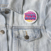 Team Bride Bridesmaids bachelorette bruiloft Ronde Button 5,7 Cm (In situ)