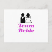 Team Bride Briefkaart (Voorkant)