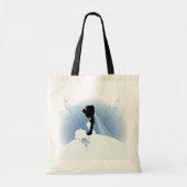 Team Bride Bruidsjurk bruidssilhouet Tote Bag (Voorkant)