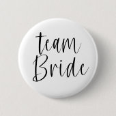 Team Bride Button - Bridesmaid (Voorkant)