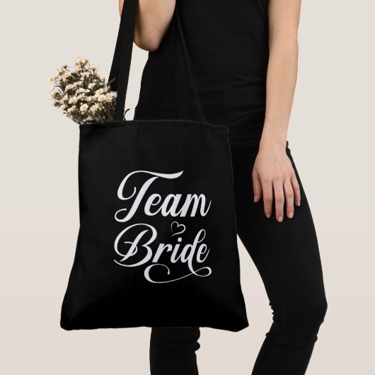 Team Bride Canvas tas (Dichtbij)
