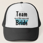 Team Bride Circle 1 Trucker Pet (Voorkant)