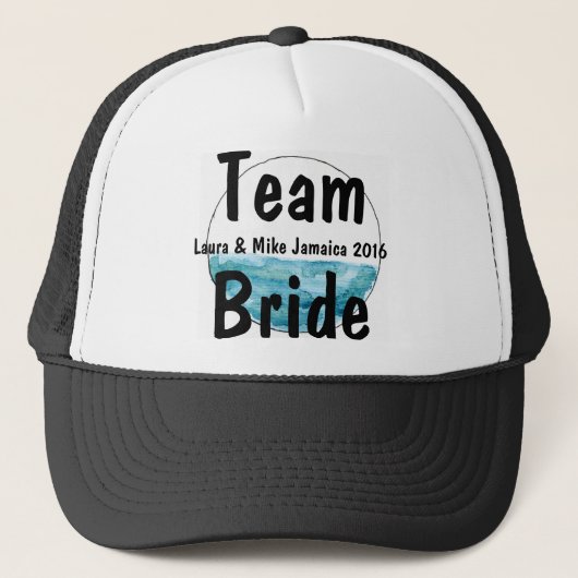 Team Bride Circle 1 Trucker Pet (Voorkant)