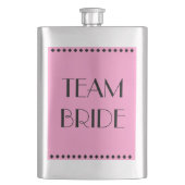 Team Bride Classic Flask Heupfles (Voorkant)
