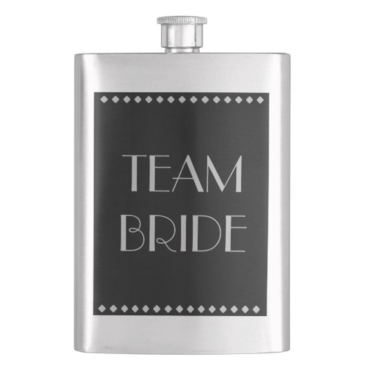 Team Bride Classic Flask Heupfles (Voorkant)