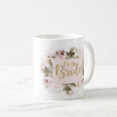 Team Bride - de mok van de Bride - passende roos f (Voorkant rechts)
