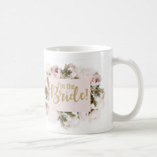 Team Bride - de mok van de Bride - passende roos f