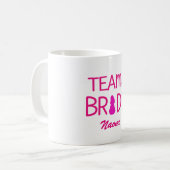 Team Bride - de Mokken van de Bridesmaid van de Do (Voorkant links)