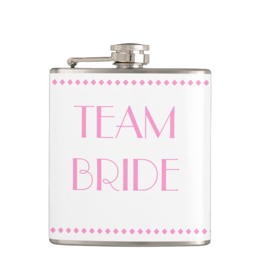 Team Bride Flask Heupfles (Voorkant)