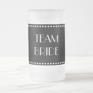 Team Bride Frosted Mok