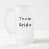 Team Bride Frosted Mok (Links)