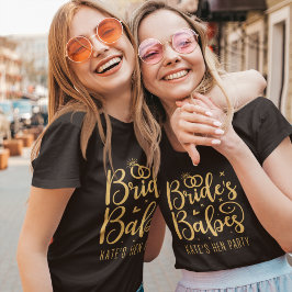 Team Bride Fun Bachelorette Party T-shirt