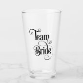 Team Bride Glas (Voorkant)