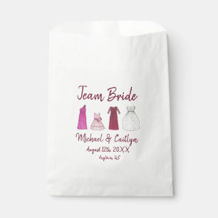 TEAM BRIDE Gown Wedding Vrijgezellenfeest Bachelor Bedankzakje