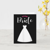 Team Bride Groom Bachelor Party Weddenschap Kaart (Gele Bloem)