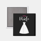 Team Bride Groom Bachelor Party Weddenschap Magneet (Voorkant / Achterkant)