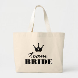 Team Bride Grote Tote Bag