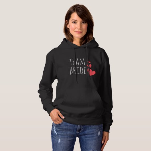 Team Bride Hoodie (Voorkant volledig)