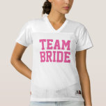 Team Bride Jersey<br><div class="desc">Show steun voor de bruid met deze Team Bride bruiloft trut! Perfect voor bacheloretfeesten!</div>