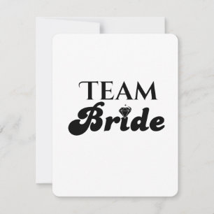 Team Bride Kaart