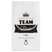 Team Bride Klein Cadeauzakje (Achterkant)